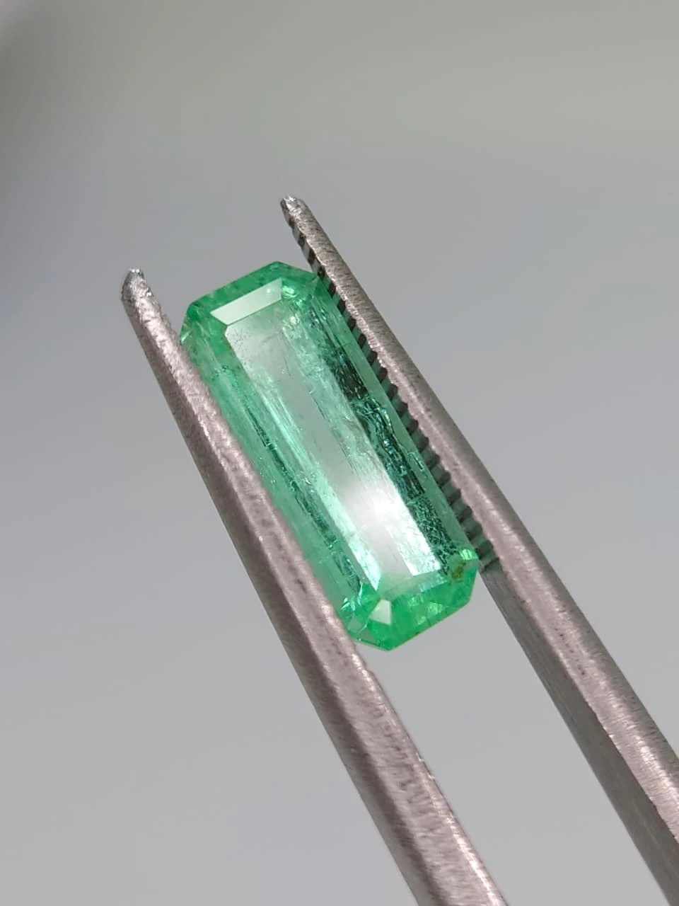 1.86ct Natural Panjshir Emerald in Emerald Cut from Afghanistan — view 4